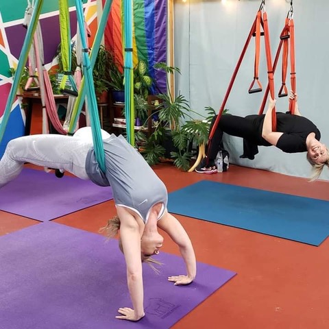 Full Body Suspension Training Workout  Yoga Swings, Trapeze & Stands Since  2001